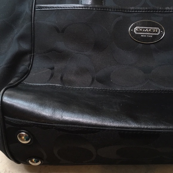 Black Coach bag - Picture 4 of 6